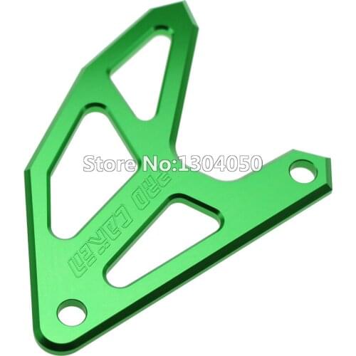New CNC Billet Rear Brake Disc Guard For KX250F KX450F KX125 KX250 KLX450R GREEN