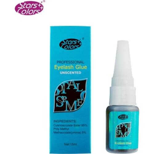 NO Smell NO Sensitive High Quality Professional Adhesive Glue 15ml Individual Cilia Planting Extension Tools False Eyelash Glue