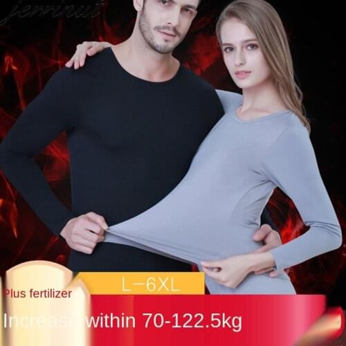 Jerrinut Winter Plus Size L- 6XL Long Johns For Male Female Warm Thermal Underwear Set Clothing Men Woman Thermal Suit