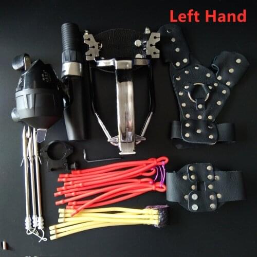 New card ball fishing slingshot rubber band folding wrist slingshot outdoor shooting slingshot game darts