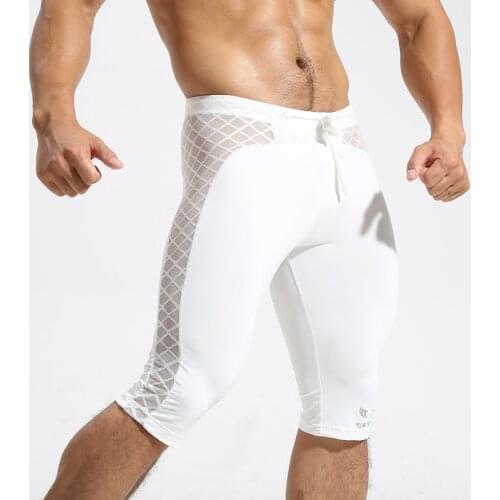 Male Running Shorts Men Quick Dry Training Fitness Compression Gym Shorts Mens Short Fitness Tight Trousers