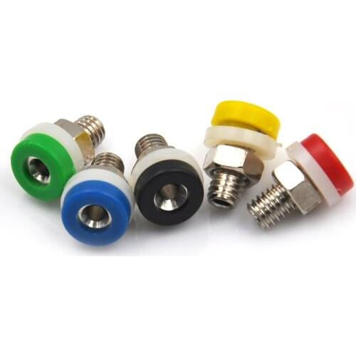 10 Pieces Brass 2mm Banana Socket Jack for 2mm Banana Plug Test Connector Wholesale