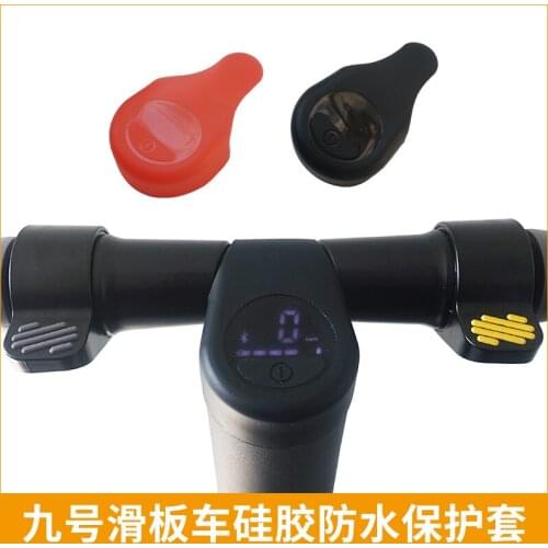 For 9 Electric Scooter Silicone Protective Sleeve Water Proof Sleeve Instrument Protective Sleeve E22 E25 ES2 Accessories