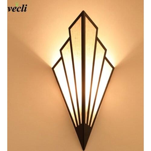 Modern LED Wall Lamps Nordic Aisle Staircase Bedroom Bedside Wall Lights Hotel Indoor Decoration Lighting E14 AC85-265V