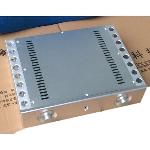 361*85*270MM Fever Boutique All-aluminum power amplifier box Power amplifier chassis BZ3608C Preamplifier Enclosure chassis