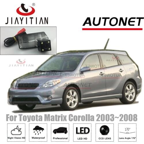 JiaYiTian Rear Camera For Toyota Matrix Corolla 2003~2008 CCD Night Vision/Reverse Camera/Backup Camera/license plate camera