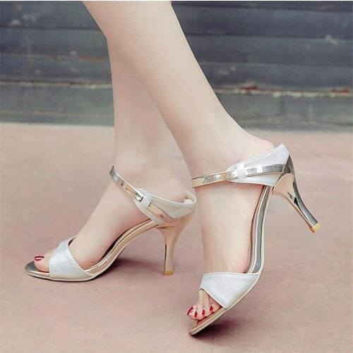 2020 Fashion Women Sandals Summer Party High Heel Stiletto Open Toe Sandals casual summer sandals women sandals high heels