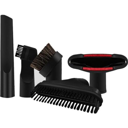 5PCS Universal Vacuum Nozzle Suction Brush Head for 32mm Vacuum Cleaner Parts Accessories Crevice Tool for Bed Sofa