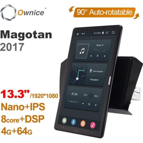 Android 10.0 Ownice Car Radio 1din for VW Magotan 2017 Car Auto Audio Video System Unit HDMI 13.3 Inch 1920*1080