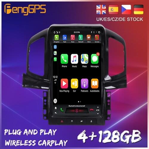 Android 9.0 Tesla style Screen For Chevrolet Captiva 2010 - 2018 Car Radio Multimedia Video Player Navigation GPS Auto 2 din dvd