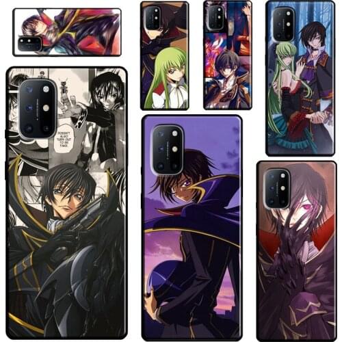 Anime Code Geass Case For Realme 6 7 8 Pro GT Neo C21 C11 C3 Q3 Pro Soft Cover For OnePlus 8T 7T 9R 8 9 Pro
