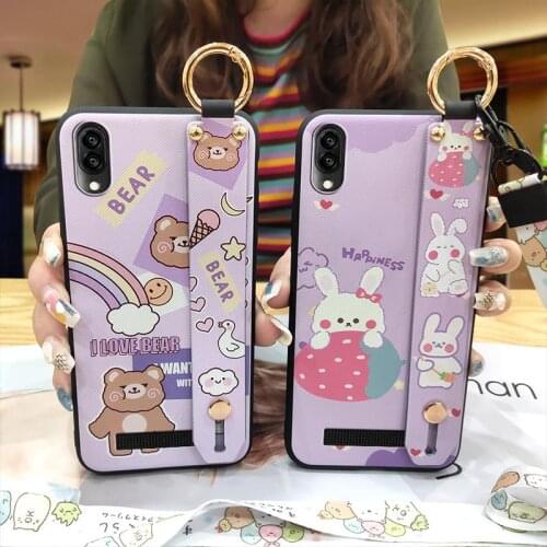 Phone holder Black Case Phone Case For Doogee Y8C/X90 Beautiful For Girls For Boy For Woman Cute TPU