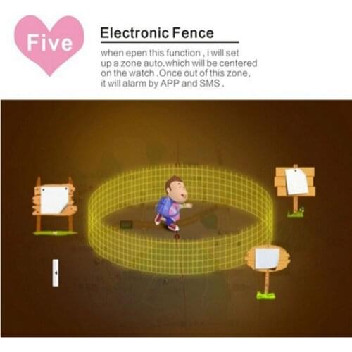 Children safe gps tracking device q50 kids gps watch