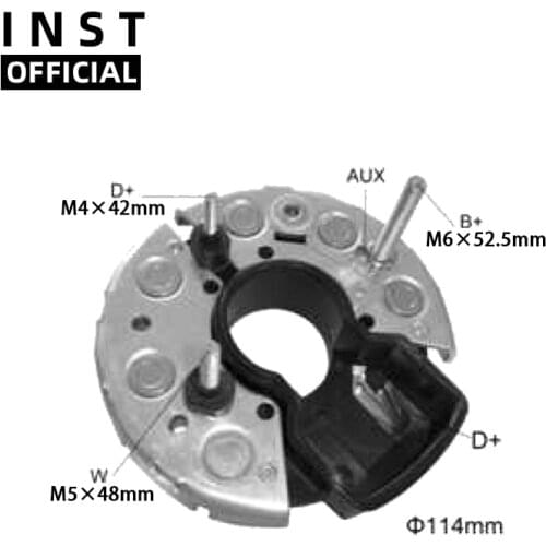 ALTERNATOR GENERATORS RECTIFIER BRIDGE FO BR314 1 127 011 095 1 127 011 096 1 127 011 097 1 127 011 103 RB-07H 31-9140 131468