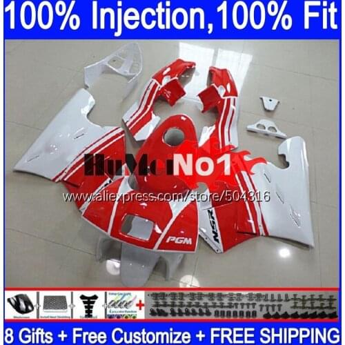 Injection For HONDA NSR250R MC21 PGM3 1990 1991 1992 1993 132MC.23 NSR250 NSR 250 R RR NSR 250R 90 91 92 93 Fairing red white