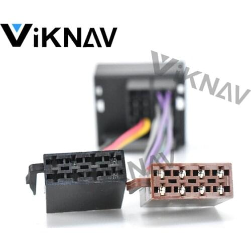 ISO Car Radio Adapter For Citroen C2 C3 C4 C5 Peugeot All Models Auto Stereo Connector Lead Loom Power Cable Plug 12-026