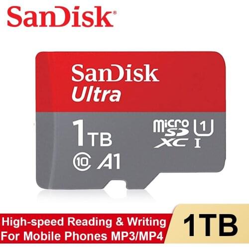 SanDisk Ultra Memory Card SDXC UHS-I microsd Class10 120M/s micro SD A1 1TB 256G 16G 32GB 64GB 128GB 512GB TF Card carto memoria