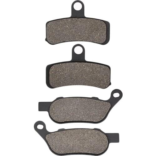 Motorcycle Front and Rear Brake Pads for Harley FLSTC Heritage FLSTSB FLS FLSTN Softail Deluxe Slim FLSTFB Fat Boy Special FXCWC