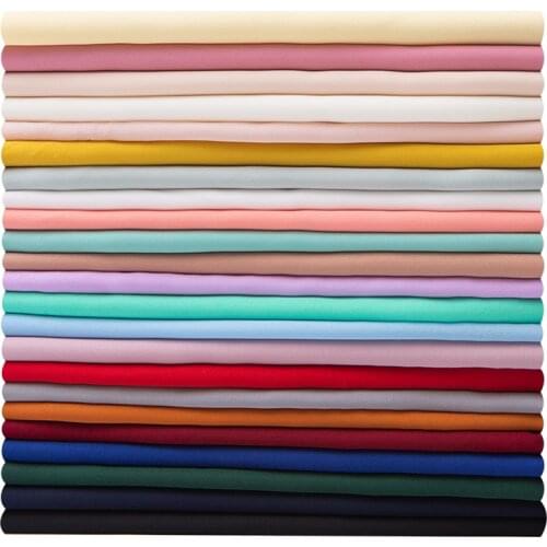 Width 59'' Summer Chiffon Draping Impervious Fabric By The Half-Meter For Solid Color Dresses And Ancient Shirts