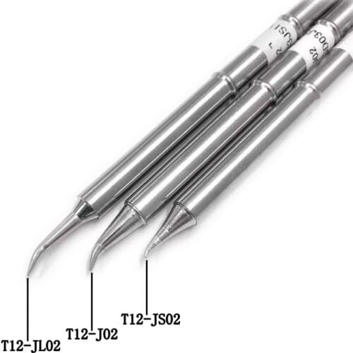 T12 Series Soldering Iron Station Tips For Hakko FX951 STC FX912/942/950/951/952/202/203/204/206/9501FM-2027 FM-2028 BC123 ILS B