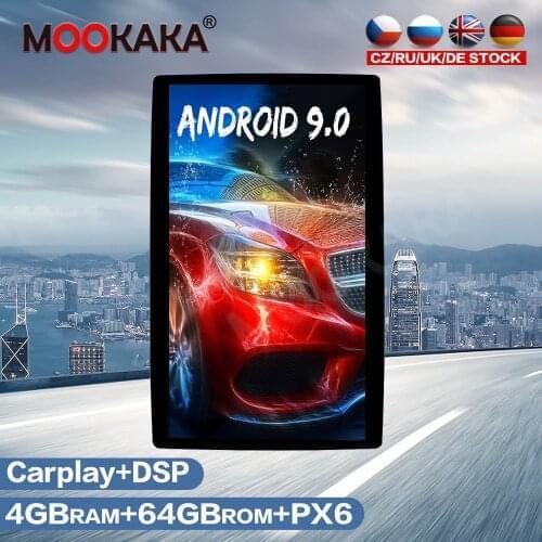 12.8'' Android 9.0 64GB+4GB Car GPS navigation For VW/Toyota/Nissan/Ford/KIA/Hyundai/BMW 2 Din Radio Universal Multimedia Player