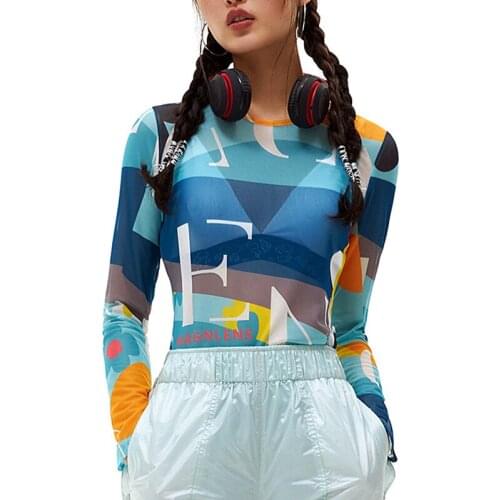 Женские футболки с длинным рукавом YIDILAMA China At AliExpress