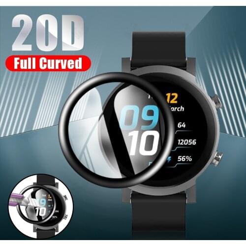 20D Curved Edge Protective Film For Ticwatch E3 SmartWatch HD Soft Screen Protector Accessories For Tic watch E3 (Not Glass)