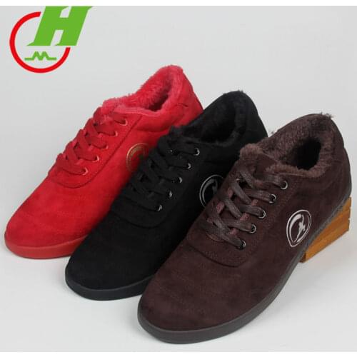 Winter Tai Chi Shoes Martial Art Warm Shoes Kung Fu Practice Shoes Free Flexible