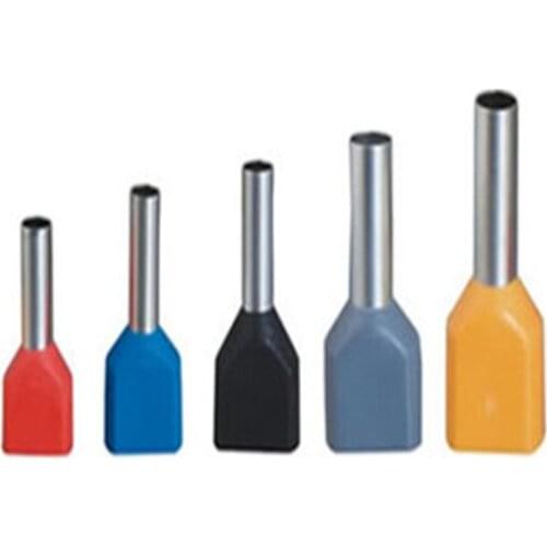 1000pcs 16AWG 1.5mm2 Insulated Wire Ferrules Dual-wire cord terminal conncector TE1512