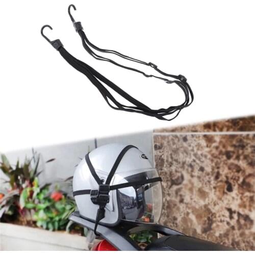 90cm Universal Motorcycle Helmet Straps Motorcycle Strength Retractable Luggage Elastic Rope Strap Luggage Bag