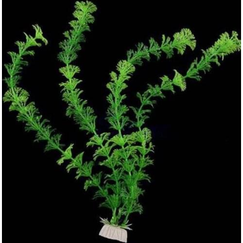 Fish Tank Aquarium Decor Plastic Decor Plant Ornament Grass Fresh Water Simulation Plant Fish Tank Decoration Landscape
