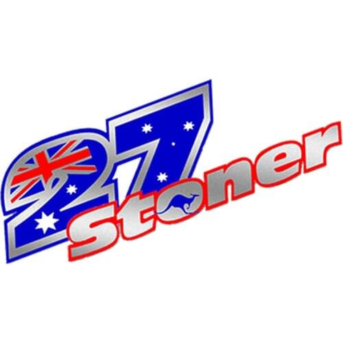 Interesting 27 Casey Stoner Auto Moto GP Car Sticker Decals Car Styling PVC 15cm X 5cm Vinyl Motorcycl Accessories