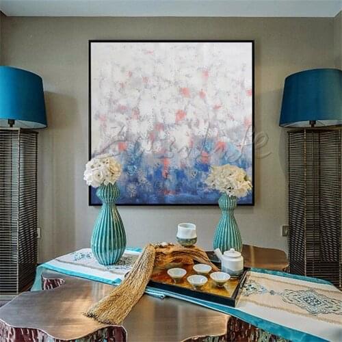 Hand painted canvas oil paintings Cheap large modern abstract cuadros Home decor Canvas quadro wall Art pictures 00001