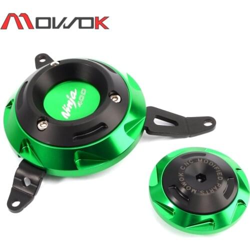 Top selling Motorcycle CNC Engine Guard Protector Case Slider Cover Protector Set For KAWASAKI Ninja400 NINJA 400 2018