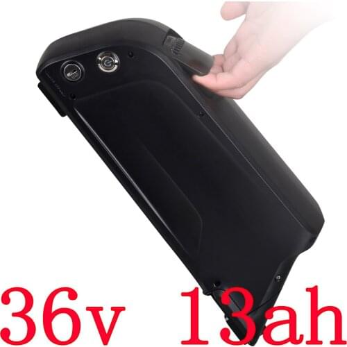 36V 250W 350W 500W Ebike Battery 36v 13ah Electric Bike 36V 10AH 13AH lithium Battery use samsung cell With 2A Charge free duty
