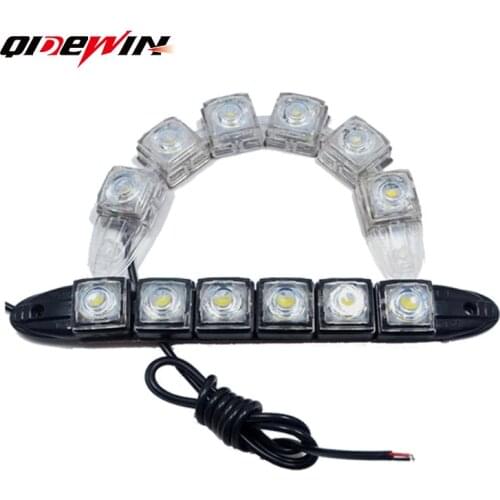 New bendable snake greedy snake daytime running light bright car LED daytime running light modification