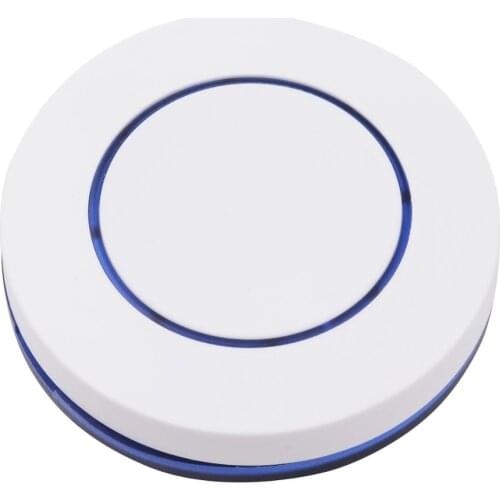 Round Shape 1 CH Button RF Transmitter Wireless Remote Control 315 433 MHz 1527 Roundness Design Remote Key Sticky Wall Panel