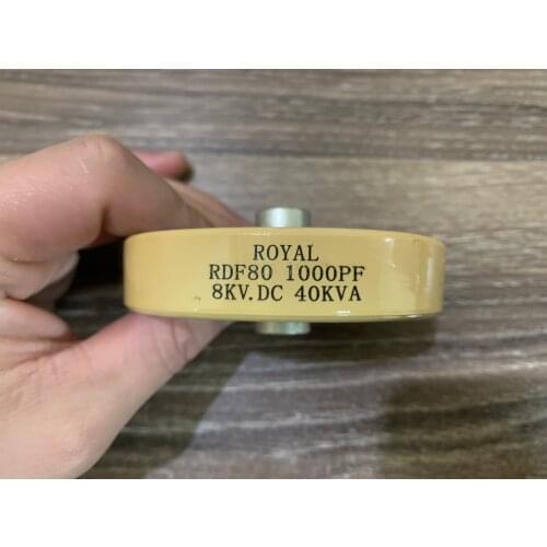 RDF80 1000PF 8KV.DC 40KVA high frequency machine high frequency high voltage high power ceramic ceramic dielectric capacitor