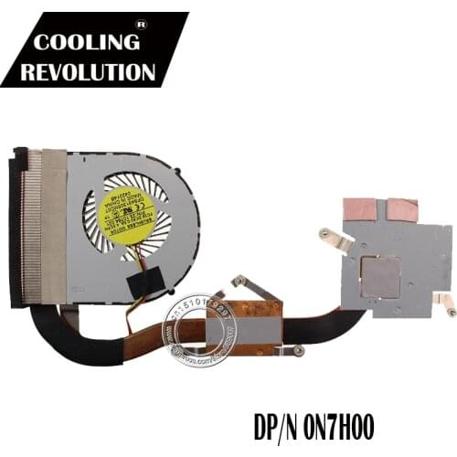 COOLING REVOLUTION NEW FOR Dell Inspiron 14R-5437 5437 Cooling Fan Heatsink 0N7H00 N7H00