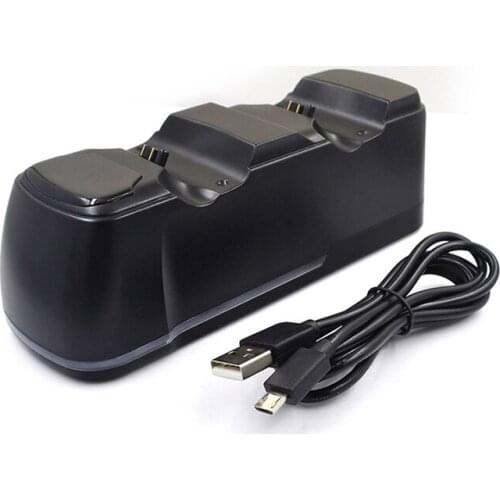 Handle Joystick Handle USB Charger Dual USB Fast Charging Dock Suitable For Playstation 4 Ps4 Slim / Ps4 Pro