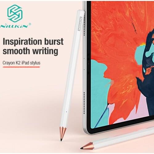 For iPad Air 4 A2123 A2152 NILLKIN Stylus Pen Cranyon K2 iPad Stylus for iPad Pro 11" A1934 A1979 A1980
