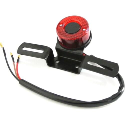 Motorcycle Rear license Brake Tail Light Lamp For Harley Chopper Custom Bobber