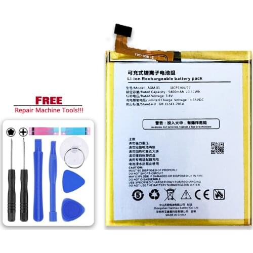 Replacement Battery 5400mAh For AGM X1 Mobile Phone