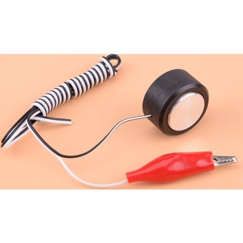 1pc Cnc Z Axis Setting Touch Plate Probe Engraving Mach 3 Router Mill Milling Tools Black & White Tool Parts