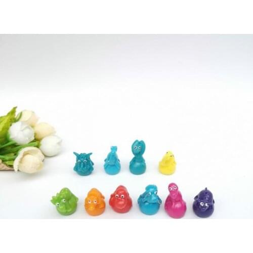 100pcs/lot Cute Lovely Soft Pvc Dinosaur Small Animal dinosaurios de juguete 2-3cm Capsule Dolls Educational Toys for Boy