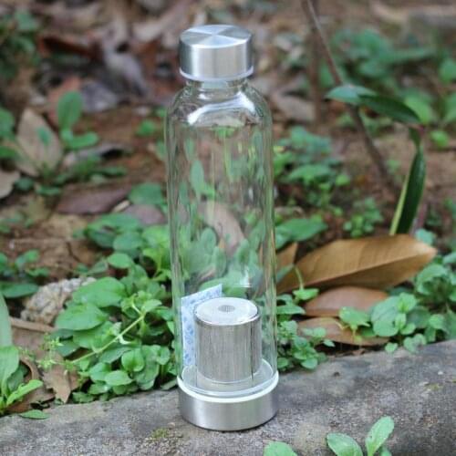 50pcs Tea Infusers Heat Resistant Glass Water Bottle Lemon Creative Car Gifts Tea Strainer Travel Bottles lin5084