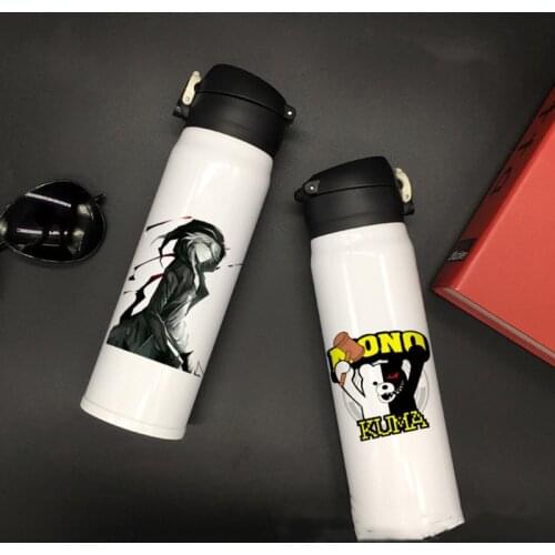 Anime Danganronpa V3: Killing Harmony 500 ML Stainless Steel Mug Car Coffee Tea Water Travel Office Funny Cup With Lid Adults