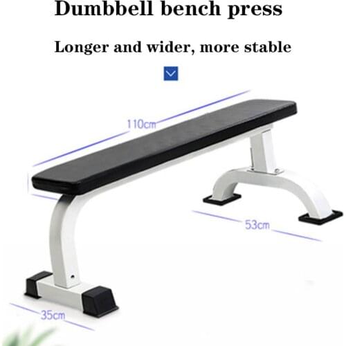 Free shipping for hot sellers with mens fitness dumbbell bench press birdie barbell bench press veneer is not adjustable 2021