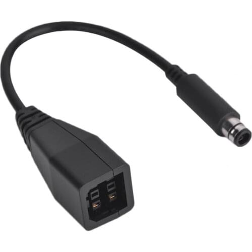 For Microsoft Xbox 360 Flat to Xbox360 E 360E Console AC Power Supply Transfer Charger Cable Charging Adapter Converter Cord