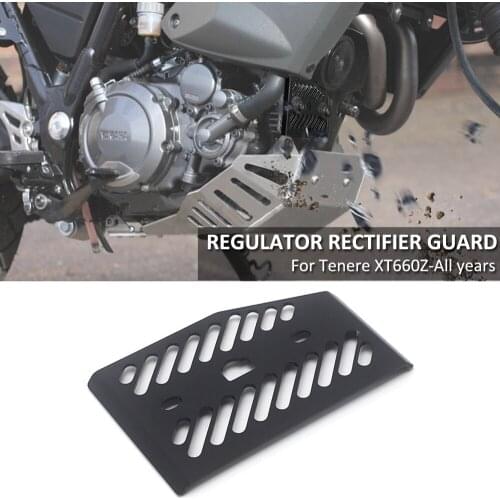 For Yamaha Tenere XT660Z XTZ 660 All years Motorcycle Regulator Rectifier Guard Protector Cover Protecting Mask Board Baffle